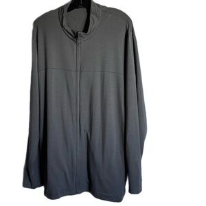 Travis Matthew Full Zip Lightweight Jacket Gray Long Sleeve Men’s Size Xl Good